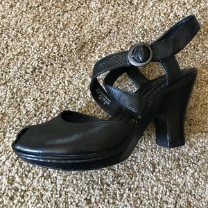 Black Born comfort sandals